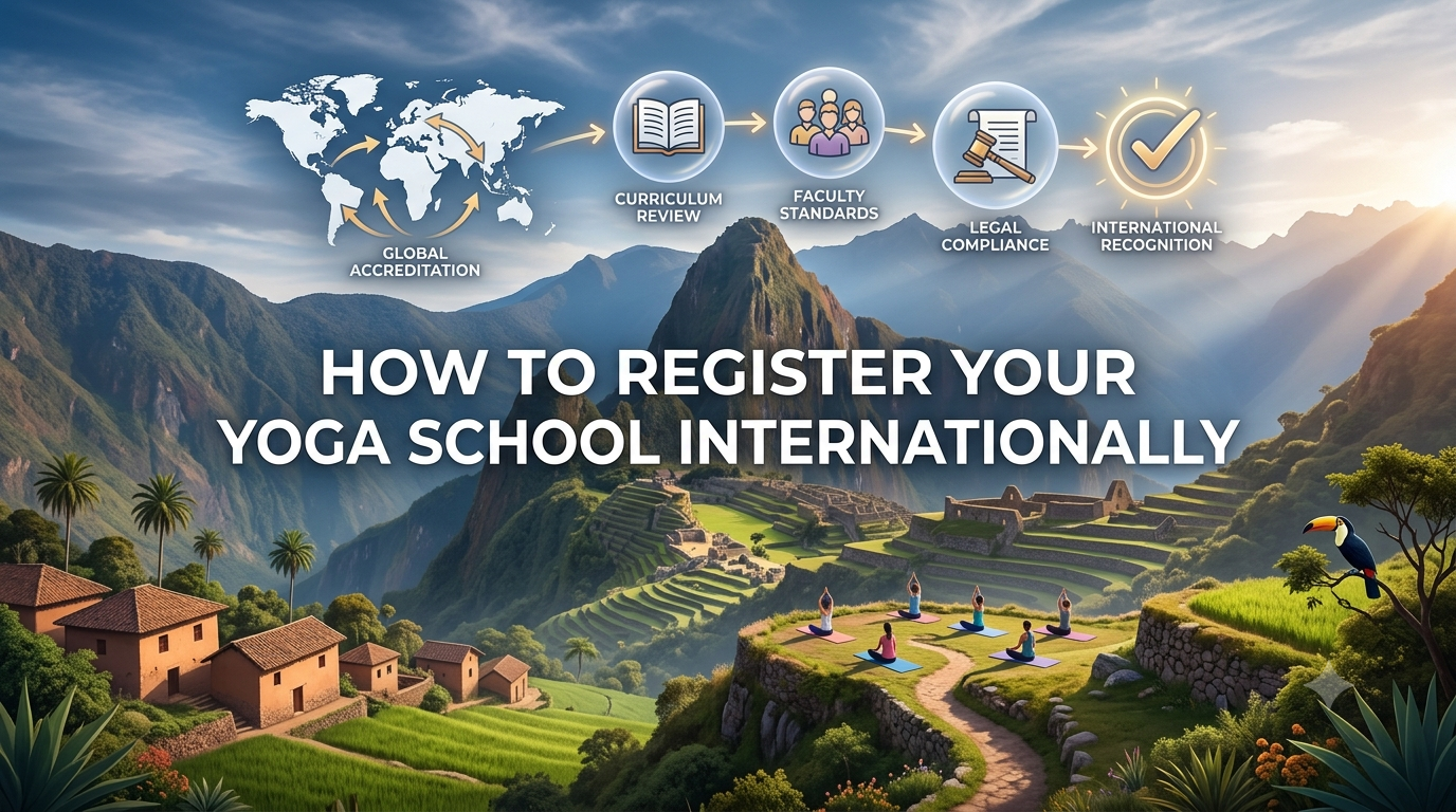 How to Register Your Yoga School Internationally